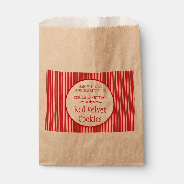 Sacolinha Bolsas de panificação personalizadas de troca de N (Frente)