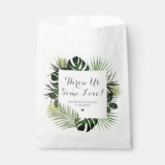 Sacolinha Bolsas De Tosse Petal De Casamento Tropical Deslig