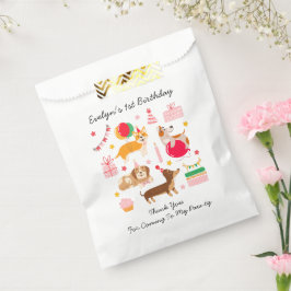 Sacolinha Bolsas de Vamos de Aniversário da Menina