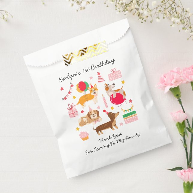 Sacolinha Bolsas de Vamos de Aniversário da Menina (Selado)