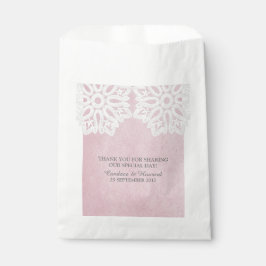 Sacolinha Bolsas Elegantes de Lace Rosa