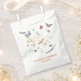 Sacolinha Bolsas Favoráveis De Casamento De Jardim De Borbol