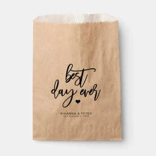 Sacolinha Bolsas Favoráveis do Casamento no Melhor Dia