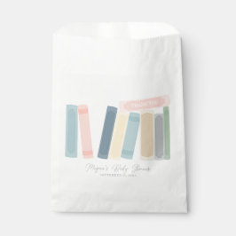 Sacolinha Bolsas Favoráveis do Chá de fraldas de Livro