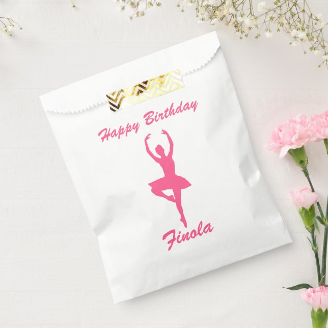 Sacolinha Bolsas Favoráveis personalizadas "Ballerina" (Selado)