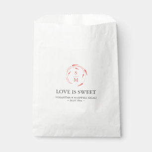 Sacolinha Bolsas Favoritas Personalizadas para a Peach Casam