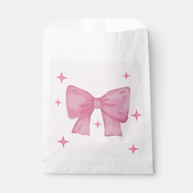 Sacolinha Bolsas favoritas rosa (Frente)