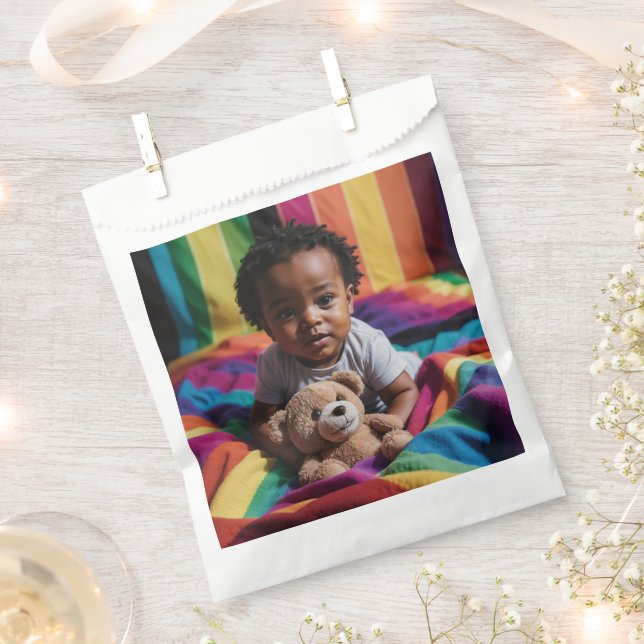 Sacolinha Bolsas Favoritos do chá de fraldas (Cortado)