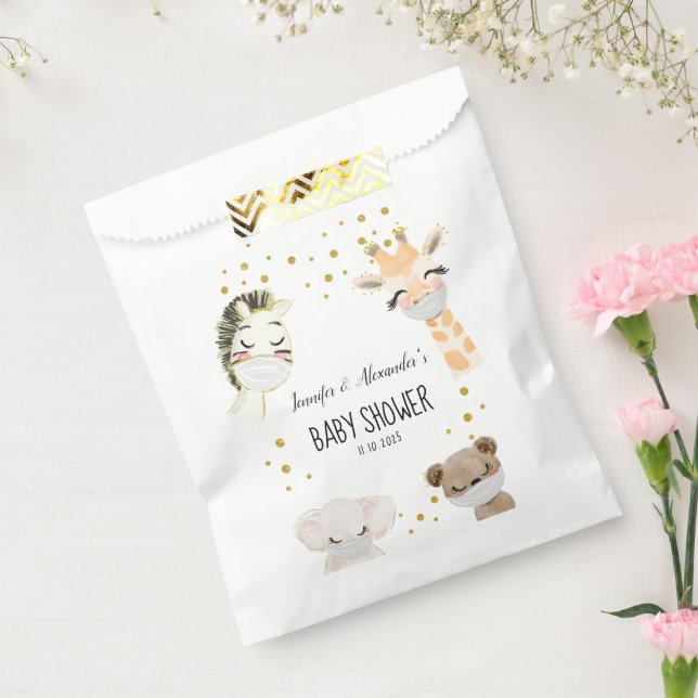 Sacolinha Bolsas Favoritos do chá de fraldas (Selado)