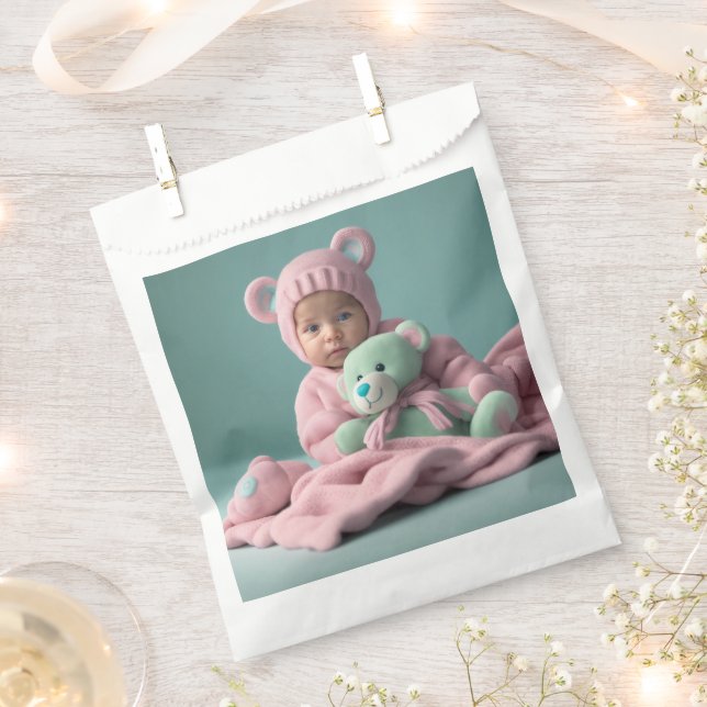 Sacolinha Bolsas Favoritos do chá de fraldas (Cortado)