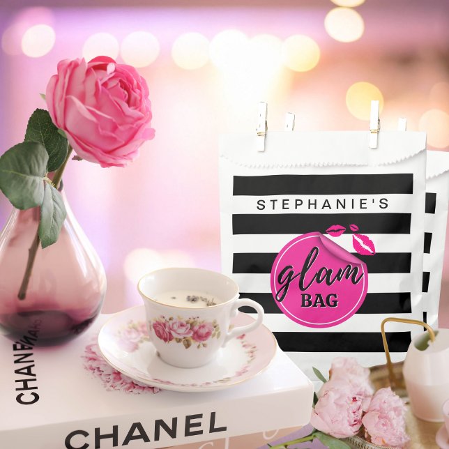 Sacolinha Bolsas Personalizadas de Favoritos de Vidro (Criador carregado)