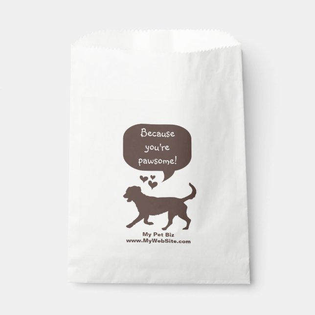 Sacolinha Bolsas Pet Business Goodie (Frente)