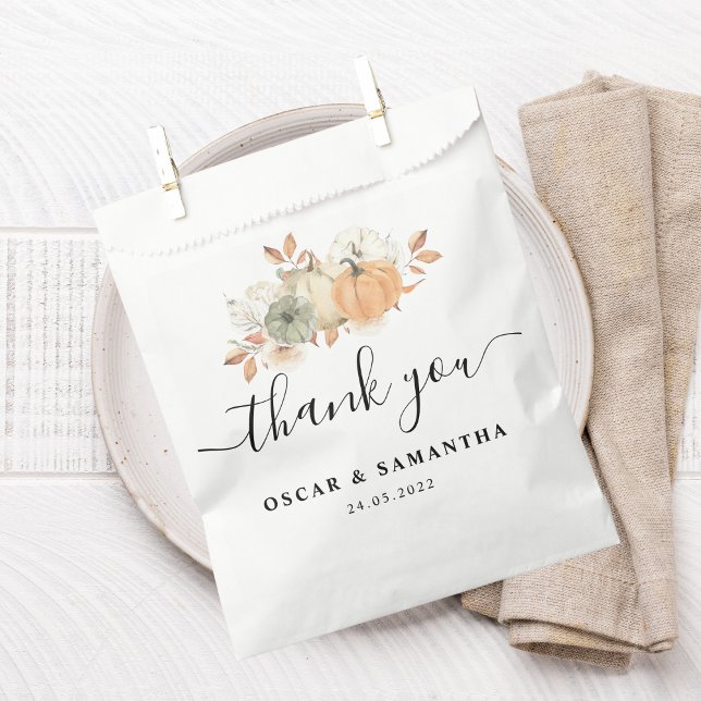 Sacolinha Bombas e flores de aquarelas do outono (Criador carregado)