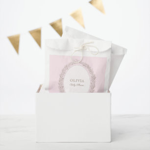 Sacolinha Bonjour Bebe French Patisseriserie Chá de fraldas