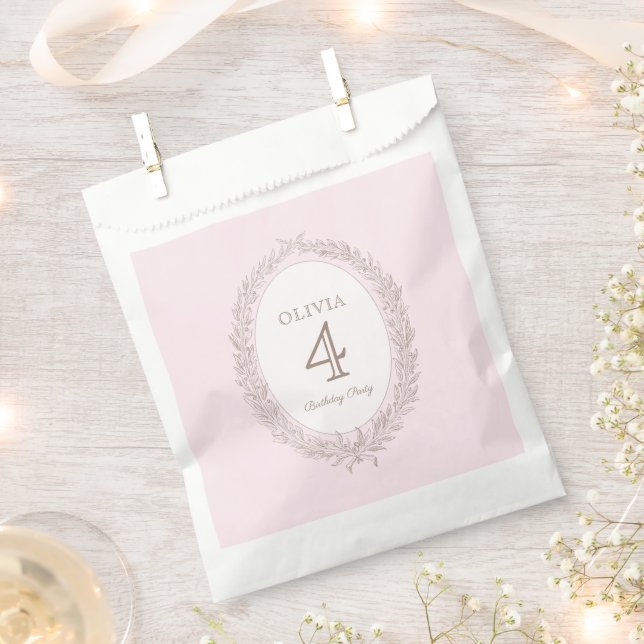 Sacolinha Bonjour Bebe French Patisseriserie Festa de aniver (Cortado)