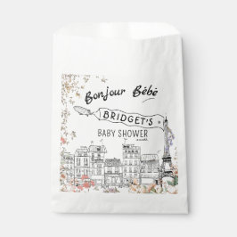 Sacolinha Bonjour Bebe Sexo Chá de fraldas Neutro