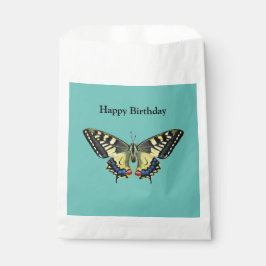 Sacolinha Borboleta amarela e preta