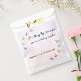 Sacolinha Borboletas Coloridas Aniversário