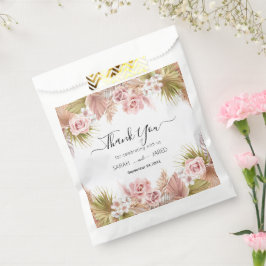 Sacolinha Borda Floral do Boho