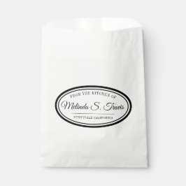 Sacolinha Borda Oval Da Cozinha de Bolsas Favoritas