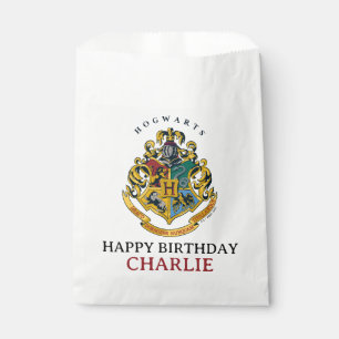 Sacolinha Brasão de Hogwarts Harry Potter Aniversário
