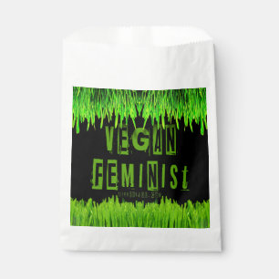 Sacolinha Brilho vegan feminista da SlipperyJoe chamativo br