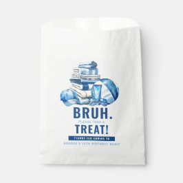 Sacolinha BRUH. Aniversário do Piscina Azul Obrigado