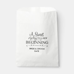 Sacolinha Bufete Wedding personalizado da pipoca ou da barra
