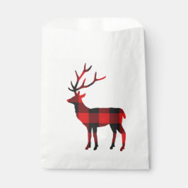 Sacolinha Buffalo Xadrez Deer | Favorecer Bolsas