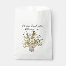 Sacolinha Buquê De Lírio Do Vale Chá De Noiva 