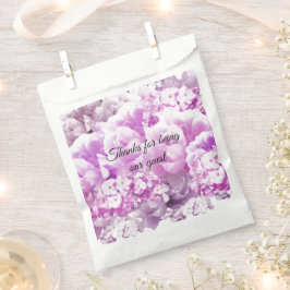 Sacolinha Buquê Floral Monocromático Cor-de-Rosa Favorito Ba