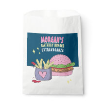 Burger Rosa Whimsic e Festa de aniversário de Frie