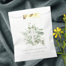 Butismo Russo Eucalyptus Fern Foliage Cruzado