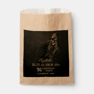 Sacolinha Cabelo assustador RIP para sua Festa de aniversári