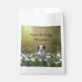 Sacolinha Cachorro Dalmaciano em Daisies