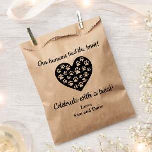 Sacolinha Cachorro Obrigado Cookie Pet Treat Favor Bag