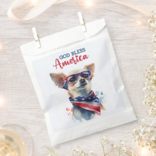 Sacolinha Cachorro Patriota-Chihuahua