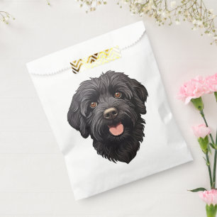 Sacolinha Cachorro Preto Labradoodle