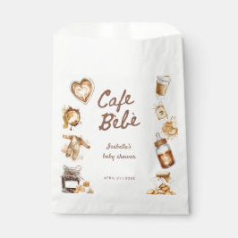 Sacolinha Café Bebe Bebê Está Preparando Café Marrom Chá de 