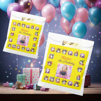 Sacolinha Café Lover Ghost Favor Bag para Crianças Aniversár