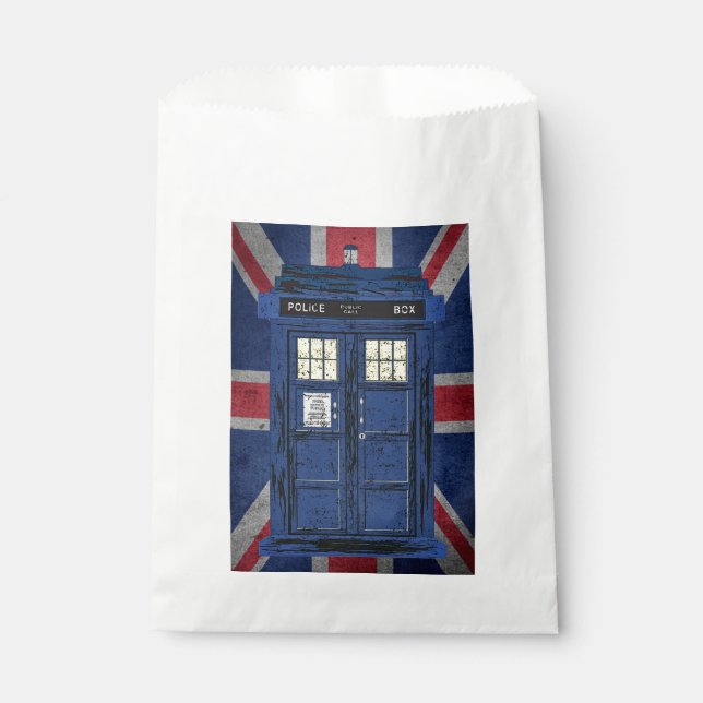 Sacolinha Caixa de Chamada Pública da Polícia Azul - Viagem  (Frente)