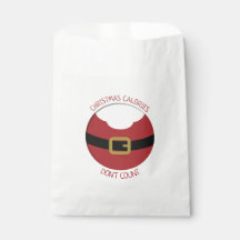 Calorias de Natal Papais noeis de camisa vermelha