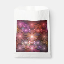 Cama De Flores Arte Fractal Abstrato brilhante Col