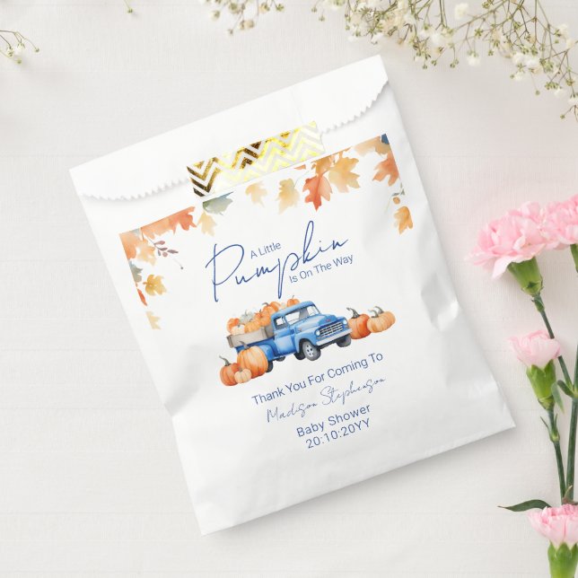 Sacolinha Caminhão Azul e Pequeno Pumpkin no Caminho do Chá  (Selado)