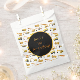 Sacolinha Caminhões De Construção