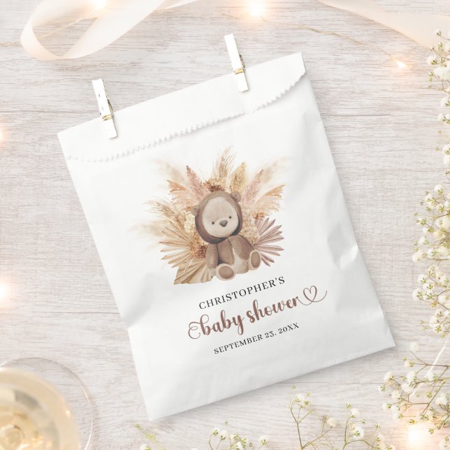 Sacolinha Camisola marrom, doce e bonito, palmeira tropical (Cortado)