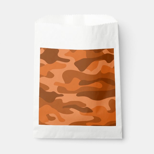 Sacolinha Camo Monocolor Laranja Espanhol (Frente)