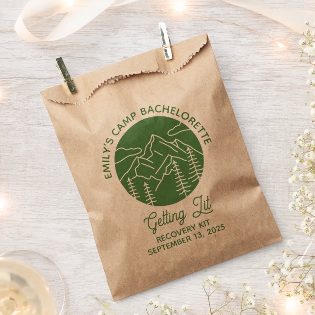 Sacolinha Camp BachELORETTE - Kit de recuperação Lit (Cortado)