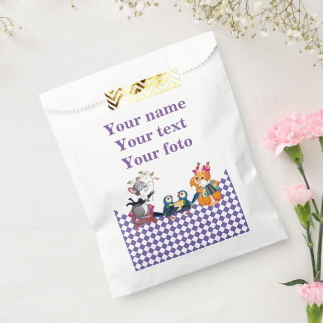 Sacolinha Camundongos e esquilos tocam um concerto (Selado)