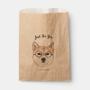 Sacolinha Cão do hipster, Shiba Inu apenas para você fei